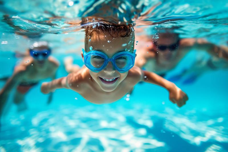 Summer swimming courses for kids - intensive swimming lessons in Vienna